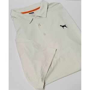 Volunteer Traditions White/Cream Check Polo XL VOLS Uni TN Volunteers Blue Tick